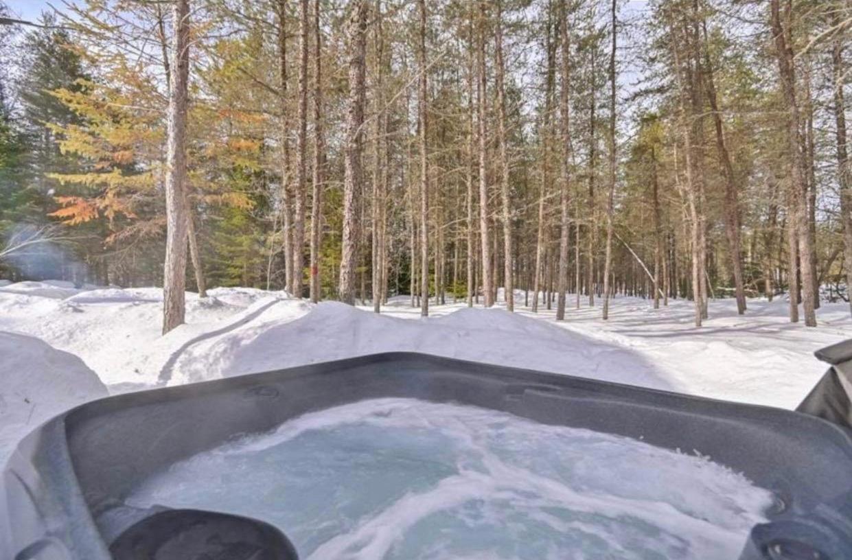 Chalet Alice A Louer Avec Spa Mauricie Saint-Alexis-des-Monts Εξωτερικό φωτογραφία